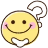 😃 Emoji Bola Amarilla kawaii 6