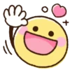 😃 Emoji Bola Amarilla kawaii 8