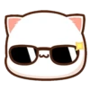Stiker Gerak Peach Goma Gemoy 12