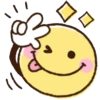 😃 Emoji Bola Amarilla kawaii 20