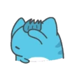 Capoo blue cat 14
