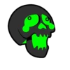 Tengkorak💀black skull 11