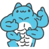Capoo blue cat 13