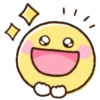 😃 Emoji Bola Amarilla kawaii 9