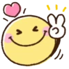 😃 Emoji Bola Amarilla kawaii 16