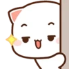Stiker Gerak Peach Goma Gemoy 15