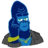 Gorilla stiker gerak Telegram🐒 8