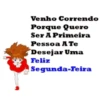 Bom dia/ segunda-feira  18