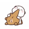 Milk and mocha cute couple gif 6