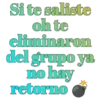Reglas del grupo en stickers 11