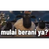mulai berani ya?