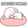 Conejo contesta tu chat 🐰📱💬 7