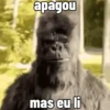 apagou mas eu li