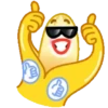 Banana sticker telegram 14