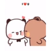 Stiker ciuman kiss couple 😘🥰 13