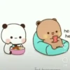 The lovely cute dudu and bubu 14