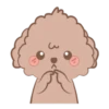 @Mycute_stickers Brown puppy andie 6