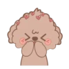 @Mycute_stickers Brown puppy andie 7