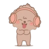 @Mycute_stickers Brown puppy andie 16