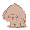 @Mycute_stickers Brown puppy andie 22