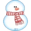 Muñeco de Nieve Mov 1712 7