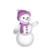 Muñeco de Nieve Mov 1712 10
