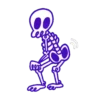 Calavera bailando Movi 9