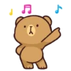Dancing in the group 7