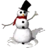 Muñeco de Nieve Mov 1712 22