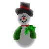 Muñeco de Nieve Mov 1712 26