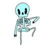 Calavera bailando Movi 26