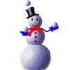 Muñeco de Nieve Mov 1712 30