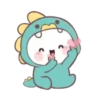 Mochi Dino Animated 11
