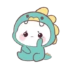 Mochi Dino Animated 19