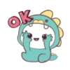 Mochi Dino Animated 22