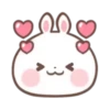 🍭Rabbit emoji @Mycute_stickers 5