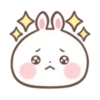 🍭Rabbit emoji @Mycute_stickers 22