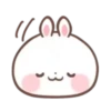 🍭Rabbit emoji @Mycute_stickers 23