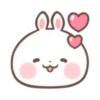 🍭Rabbit emoji @Mycute_stickers 27