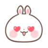 🍭Rabbit emoji @Mycute_stickers 29