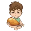 Ben and food 9