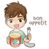 Ben and food 12