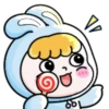 🐰Rosie Hopping Bunny 2 MOV.🩵 6