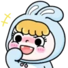 🐰Rosie Hopping Bunny 1 MOV.🩵 7