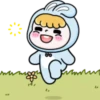 🐰Rosie Hopping Bunny 2 MOV.🩵 8