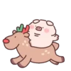 ❄️ Fanny little pig 1🐷🎄 13