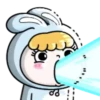 🐰Rosie Hopping Bunny 1 MOV.🩵 11