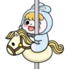 🐰Rosie Hopping Bunny 2 MOV.🩵 10