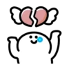 White Eмøji мøød mov 18