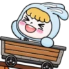 🐰Rosie Hopping Bunny 2 MOV.🩵 19